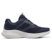 Skechers Anti-Slip Wear-Resistant Low-Top Running Shoes Men's Black White 42.5