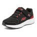 Skechers Anti-Slip Wear-Resistant Kids Lifestyle Shoes Black Red Kids' Красно-черный, 36