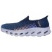 Skechers Slip Ins Anti-Slip Wear-Resistant Low-Top Casual Shoes Women's Blue Marine Blue/Multicolor, 35