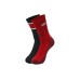 Skechers New Year Mid-Calf Socks Unisex 2 Pack 2 Pack (Brick Red+Black/03XM), S