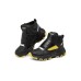 Skechers I-Conik Abrasion-Resistant Kids Lifestyle Shoes Black Yellow Teenagers 32