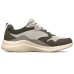 Skechers Ultra Flex 2.0 Casual Shoes Men Low-Top Taupe/Orange 42