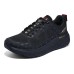 Skechers Max Cushioning Cushioning Anti-Slip Wear-Resistant Breathability Low-Top Casual Running Shoes Men's Black Черный, 39.5
