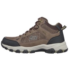 Skechers Relaxed Fit Selmen-Melano Anti-Slip Wear-Resistant Outdoor Shoes Men's Brown 40