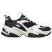 Skechers Stamina V2 Chunky Sneakers Women's Low-Top Black/White/Lemon 35.5