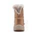 Skechers Slip Ins Warm And Wear-Resistant Crew Snow Boots Women's Brown Коричневый, 35
