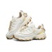 Skechers D'lites 1.0 White/Gold Women's 35.5