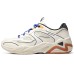 Skechers D'LITES HYPER BURST Chunky Sneakers Men Low-Top White Black Orange Purple 40