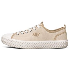 Skechers Street Trax Low Top Canvas Shoes White Women's 39.5