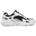 Skechers D'LITES Durable Breathable Low-Top Chunky Sneakers Men's Black White Черно-белый, 41.5