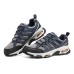 Skechers Low-Top Casual Running Shoes Men's Blue Gray 45.5