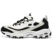 Skechers D'LITES HYPER BURST Cushioning Breathable Low-Top Casual Running Shoes Men's Black Черный, 41.5
