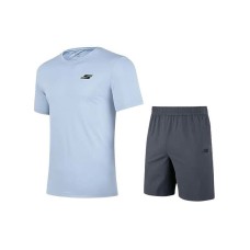 Skechers Casual Sportswear Men's Cashmere Blue Set (Cashmere Blue/00F5), S