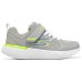 Skechers Go Run 400 V2 Anti Slip Wear Resistant Low Top Kids' Running Shoes Gray Teenagers Серый, 30