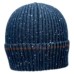 Skechers Knitted Fabric Beanies Unisex Navy Blue OS, Navy Blue