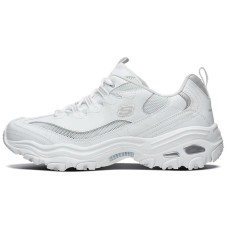 Skechers D'Lites 1.0 Low Running Shoes Grey/White 40