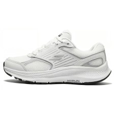 Skechers Go Run Consistent 2.0 Cushioning Wear Resistant Low Top Running Shoes Women's White Silver Белый, 37.5