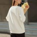 Skechers Sweatshirt Women's Marshmallow White Белый, XL