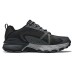 Skechers Max Protect Durable Breathable Low-Top Outdoor Shoes Men's Black Gray Black Gray, 45