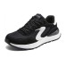Skechers Cushioning Wear-Resistant Low-Top Running Shoes Women's Black White Черно-белый, 35