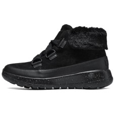 Skechers Warm And Wear-Resistant Short Snow Boots Women's Black Черный, 38.5