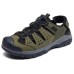 Skechers Slip-Resistant Breathable River Trekking Shoes Men's Olive Green Зеленый, 43