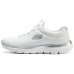 Skechers Cushioning Low Top Running Shoes Women's White Silver Белый, 37