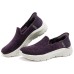 Skechers WOMEN'S GO WALK Rebound Low-Top Casual Shoes Women's Burgundy Бордовый, 37.5