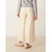 ASOS DESIGN tailored clean ankle grazer wide leg in buttermilk Buttermilk, US 4