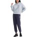 Skechers Colorful Sweatshirt Women's Pearl Blue Pearl Blue-01MZ, M