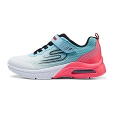 Skechers Cushioning Breathable Low-Top Kids' Running Shoes White Blue Pink Teenagers White Blue Pink, 36