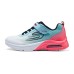 Skechers Cushioning Breathable Low-Top Kids' Running Shoes White Blue Pink Teenagers White Blue Pink, 36