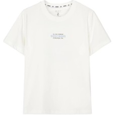 Skechers T Shirt Women's Marshmallow White Белый, XL