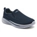Skechers Non-slip Breathable And Wear-resistant Low-Top Casual Shoes Men's Sea Blue Синий, 42.5