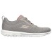 Skechers GO WALK Anti Slip Wear Resistant Low Top Casual Shoes Women's Linen Gray Linen Gray, 35