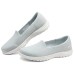 Skechers ON THE GO Breathable Lightweight Low-Top Casual Shoes Women's Light Gray Серый, 36
