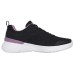 Skechers Breathable And Lightweight Low Top Casual Shoes Women's Black Pink Black/Pale Dogwood, 36