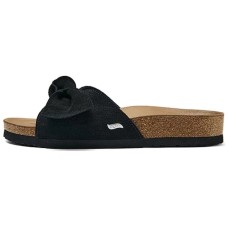 Skechers Slide Slippers Women's Black Brown Черный, 36