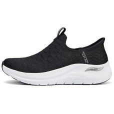 Skechers Hands Free Slip Ins Cushioned Wear Resistant Breathable Low Top Casual Shoes Women's Black Черный, 36.5