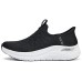Skechers Hands Free Slip Ins Cushioned Wear Resistant Breathable Low Top Casual Shoes Women's Black Черный, 36.5