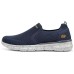 Skechers Del Retto Anti-Slip And Wear-Resistant Lightweight Low-Top Casual Shoes Men's Blue 44