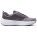 Skechers Cushioned Wear-Resistant Breathable Low-Top Casual Shoes Women's Gray Purple Серый с фиолетовым, 39