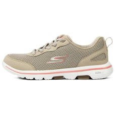 Skechers Go Walk 5 Breathable Lightweight Rebound Low-Top Sports Casual Shoes Women's Taupe 35