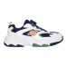 Skechers Kids Wear-resistant And Lightweight Kids Lifestyle Shoes White Blue Kids' Белый, 35