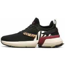 Skechers Split Running Shoes Black/White/Red Women's 35