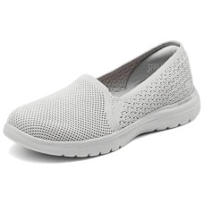 Skechers Cushioning Wear-Resistant Low-Top Casual Shoes Women's Taupe Серо-коричневый, 40