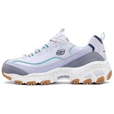Skechers D'LITES 1.0 Wear-Resistant Low-Top Running Shoes Women's Lavender Фиолетовый, 38