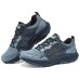 Skechers MEN'S GO Anti-Slip Wear-Resistant Low-Top Running Shoes Men's Dark Gray Blue dark gray blue, 41