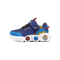 Skechers Cushioning And Breathable Low Top Toddler Shoes Royal Blue Infant And Toddler Синий, 23