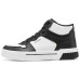 Skechers Court Classics Anti-Slip Wear-Resistant Mid-Top Skateboard Shoes Women's White Black Черно-белый, 38.5